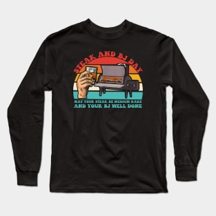 Steak And Bj Day Long Sleeve T-Shirt